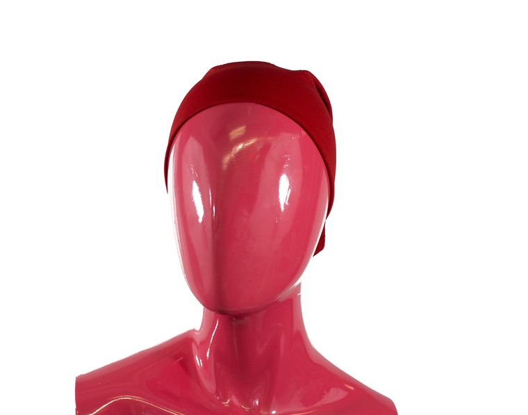 Under Scarf Tube Cap - Red