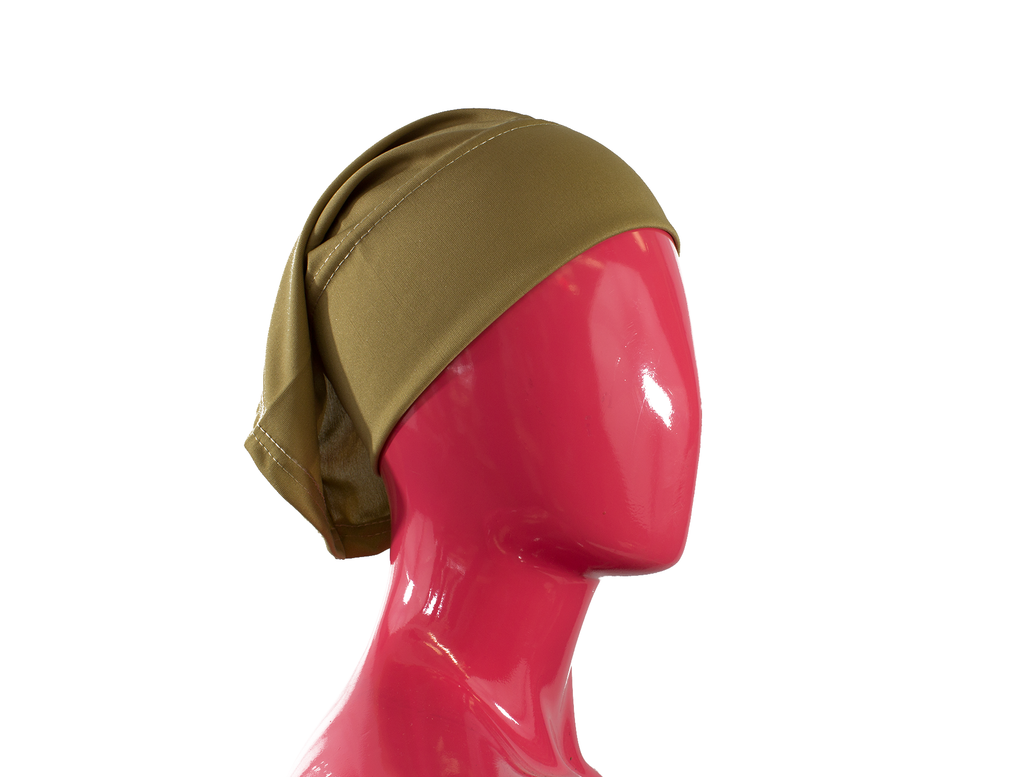 gold under scarf tube cap for hijab