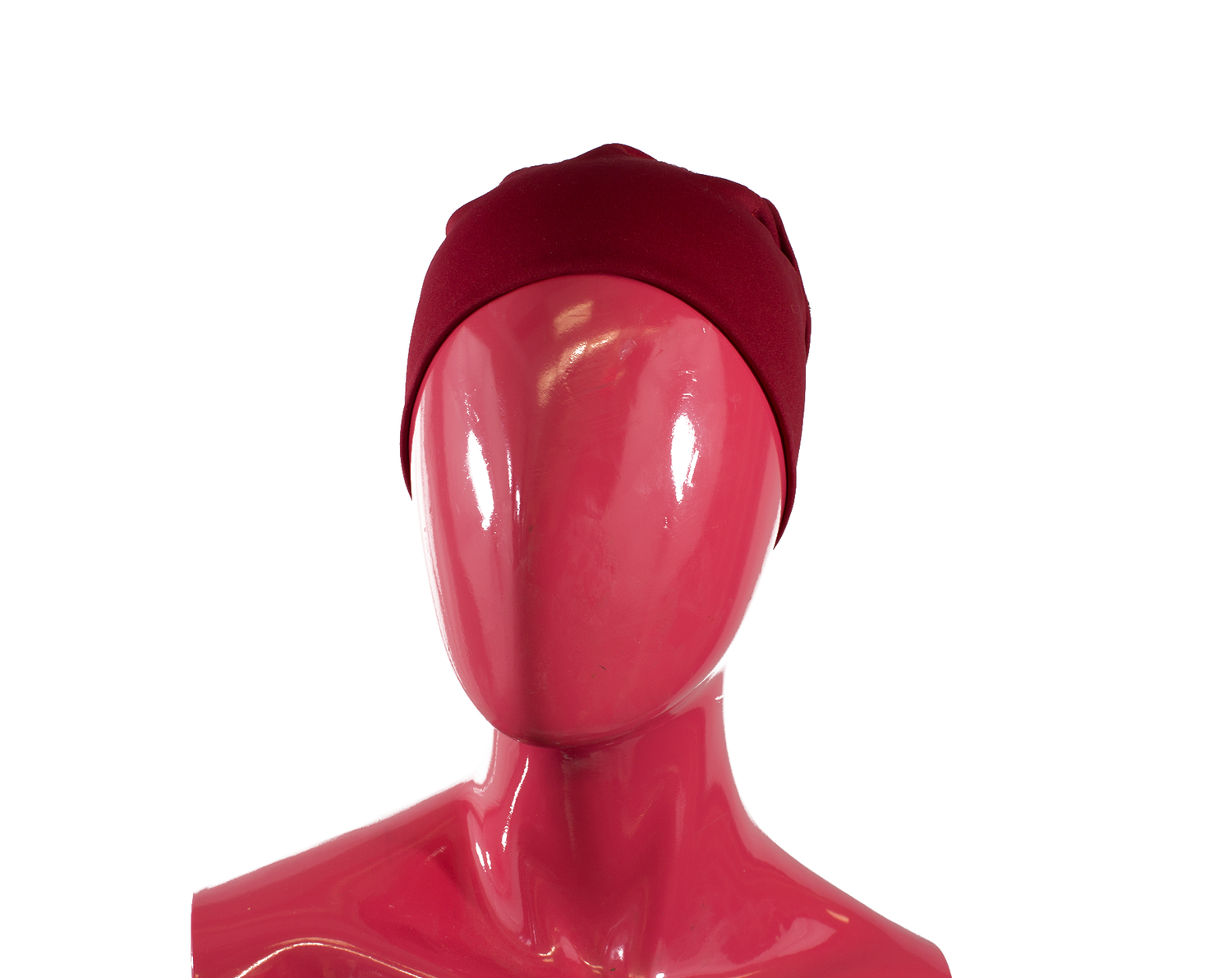 dark red under scarf tube cap bonnet for under hijab