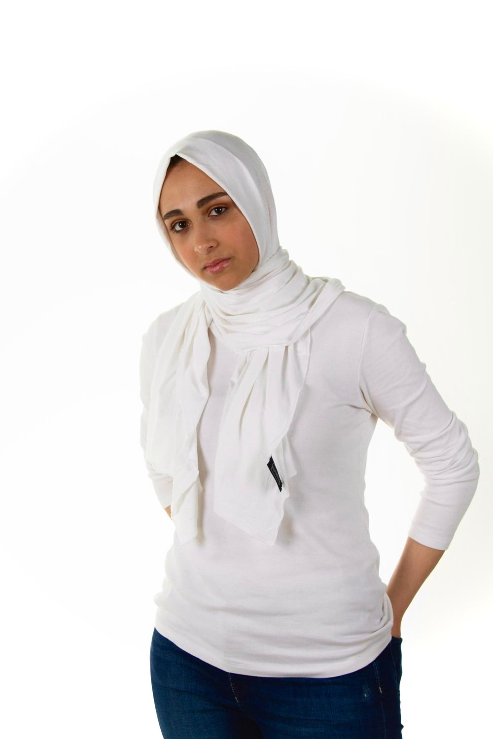 off white jersey hijab