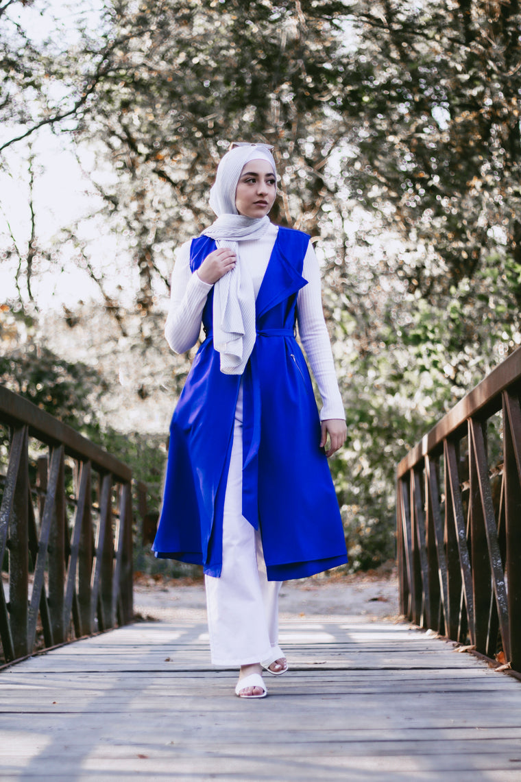 Long Trench Coat - Maroon – Bella Hijabs