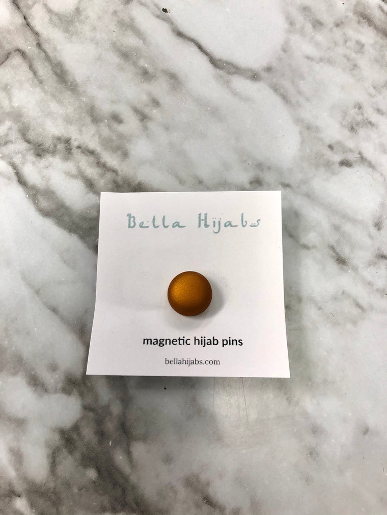 Matte Magnetic Pin - Gold