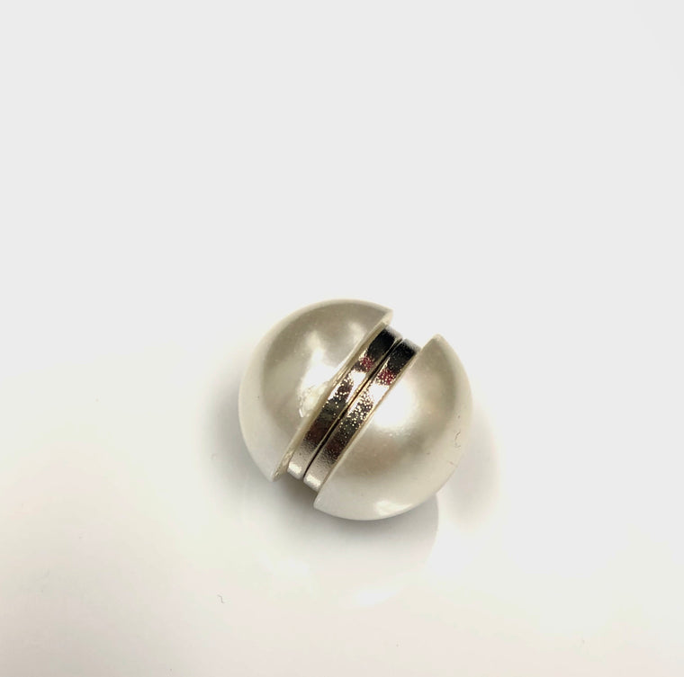 Large Magnetic Pin - White