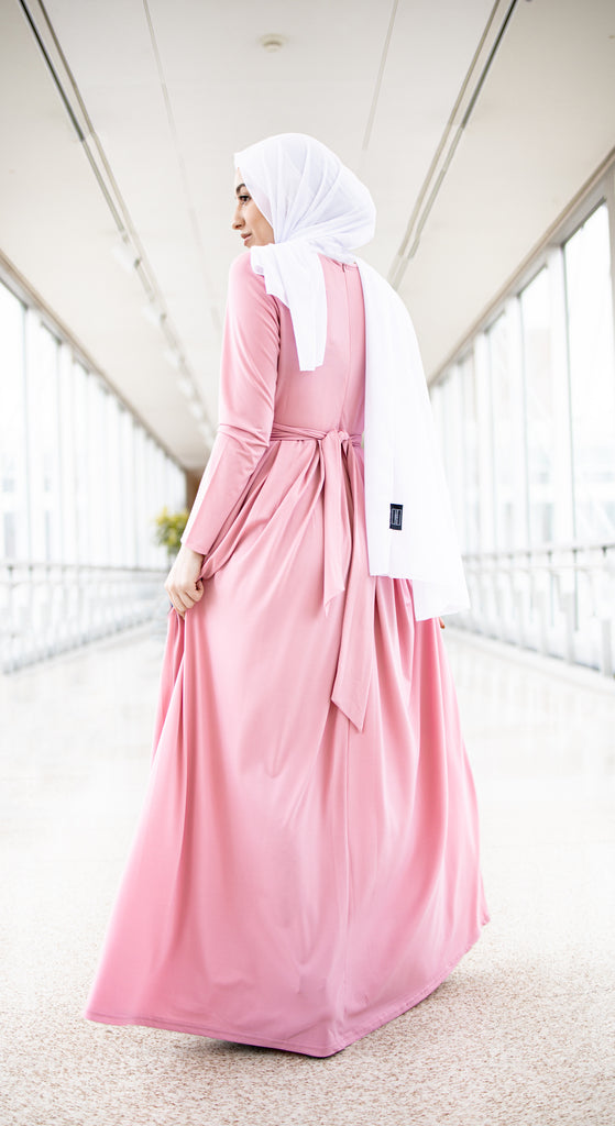 Champagne Long Sleeve Hijab Muslim Evening Dresses High Neck Islamic Formal  Party Gowns Beaded Arabic Kafan Robes De Soirée - AliExpress