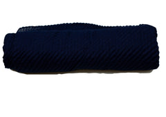 navy blue viscose ridge pleated textured hijab