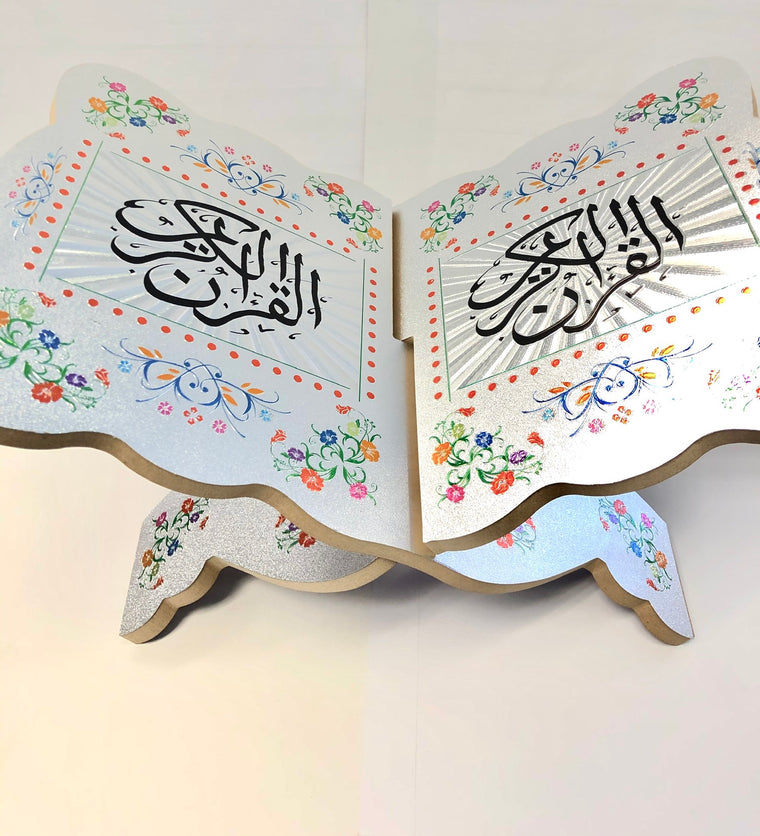 Small Quran Holder Silver