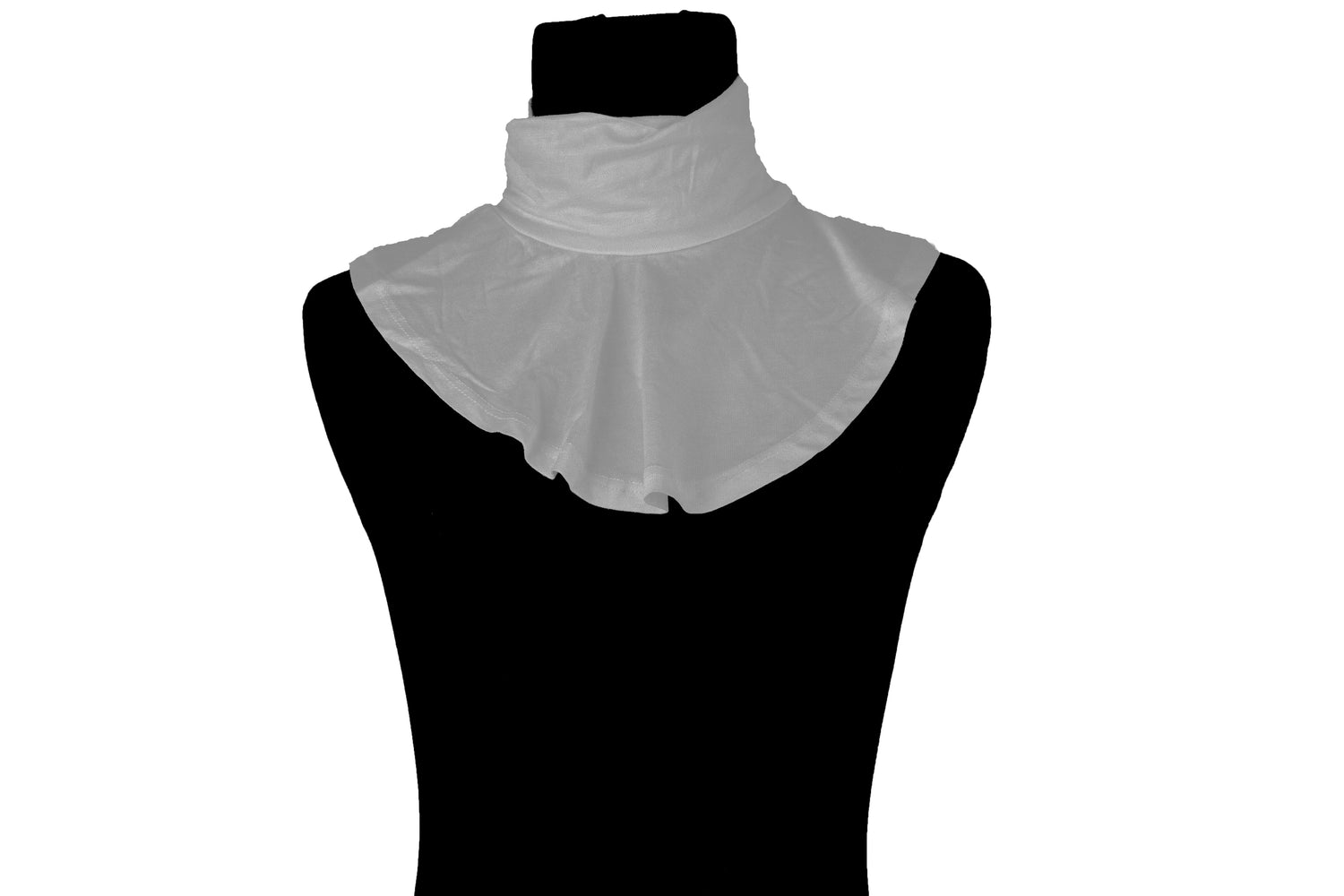 silver dickie jersey neck cover up collar