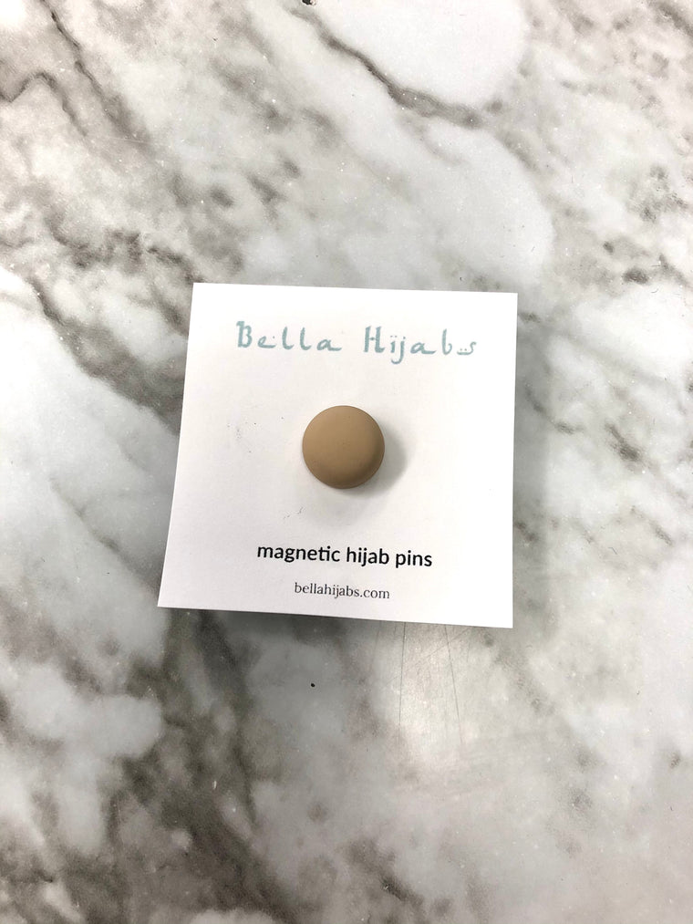 Matte Magnetic Pin - Ivory