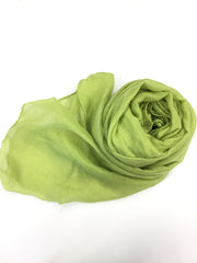 lime green viscose glitter hijab