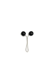 black pearl gliding hijab clip pin