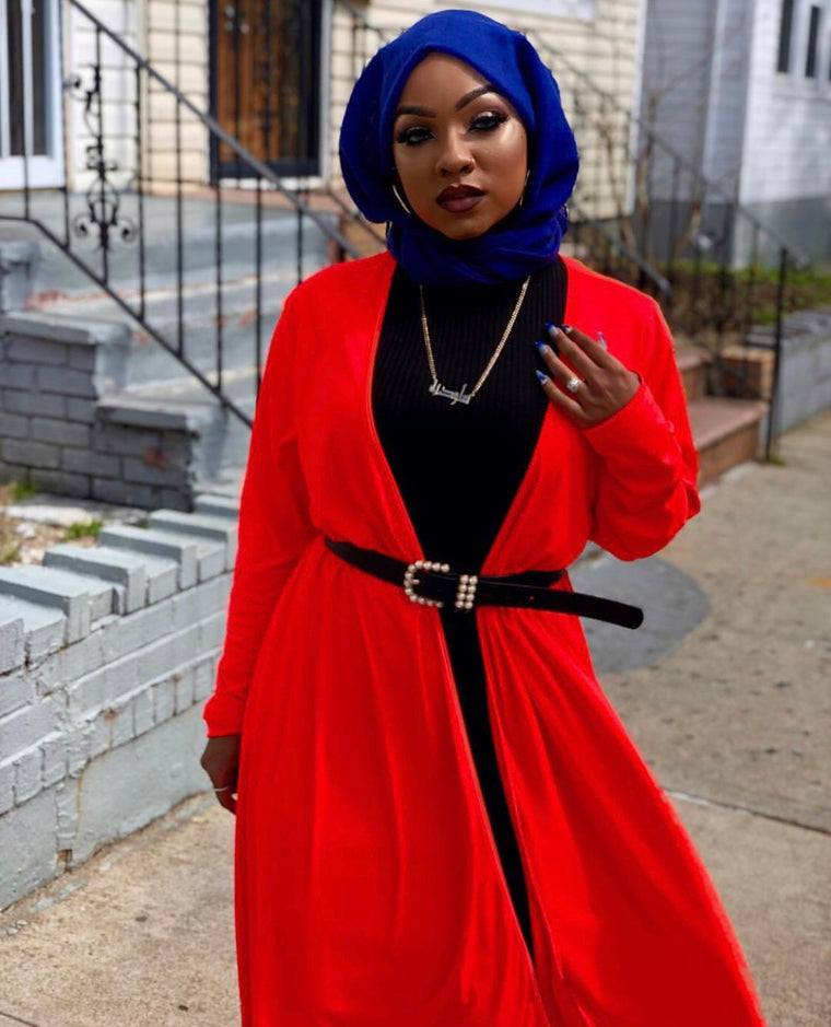 Viscose Hijab - Dark Blue