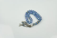light blue jeweled tasbeeh