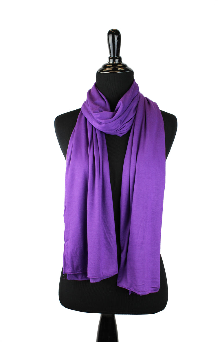 Jersey Hijab - Purple