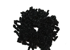 black hijab volumizing scrunchie